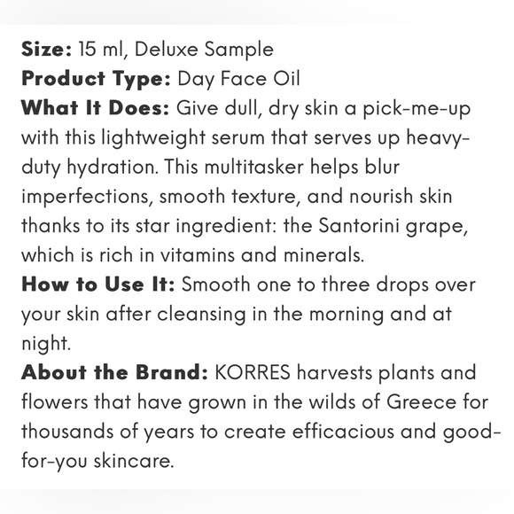 KORRES Poreless cream w/deluxe travel Velvet skin drink🩷FINAL SALE🩷 - Picture 11 of 14